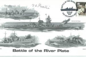 Naval cover Battle of The River Plate Sgd V Hamblin