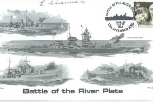 Naval cover Battle of The River Plate Sgd E Shannon