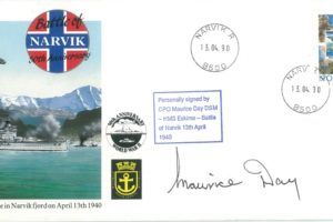 Naval cover Battle of Narvik Sgd Maurice Day