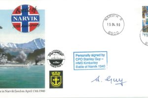 Naval cover Battle of Narvik Sgd Stanley Guy