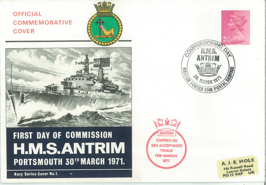 HMS Antrim cover