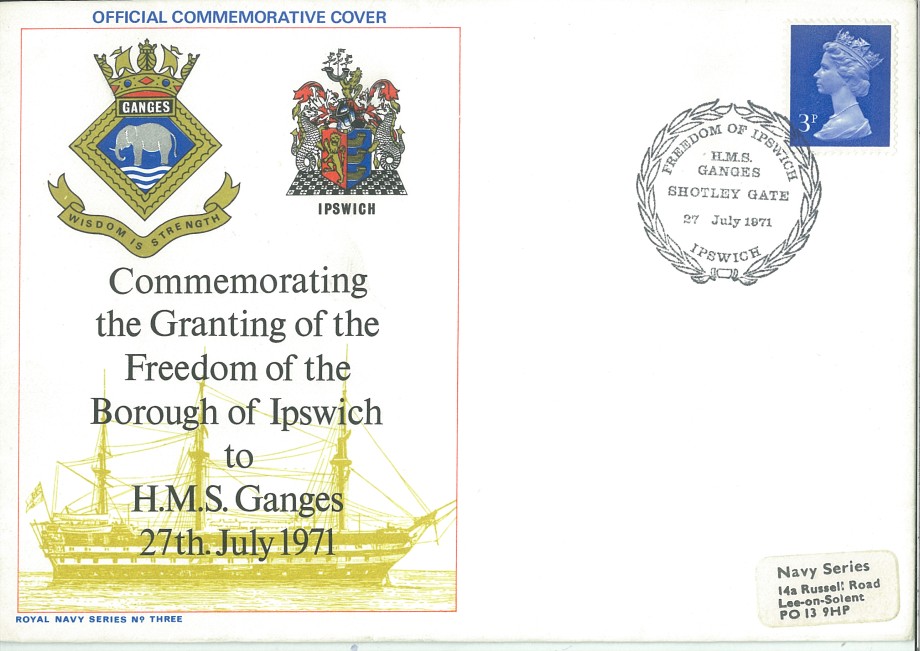 HMS Ganges cover
