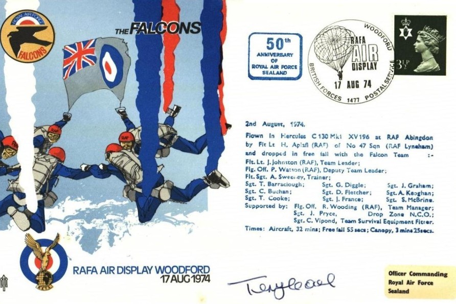 Air Display The Falcons cover Sgd T Cooke