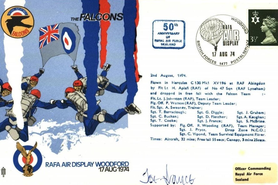 Air Display The Falcons cover Sgd T Pryce