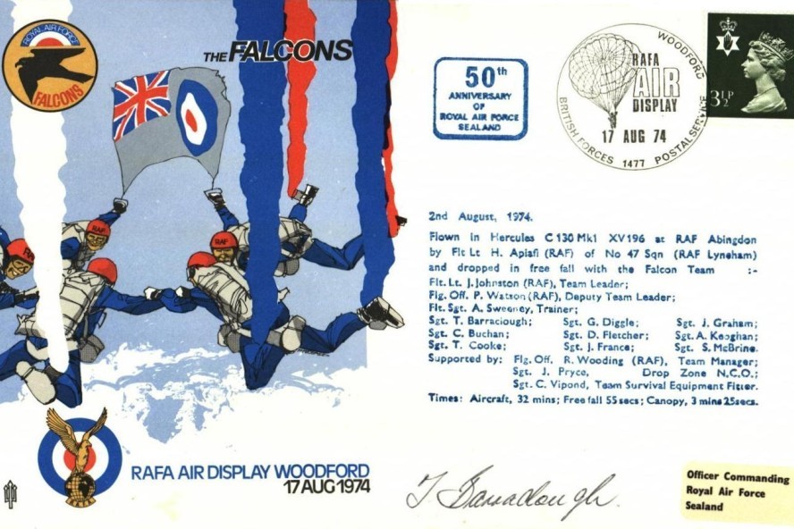 Air Display The Falcons cover Sgd T Barraclough