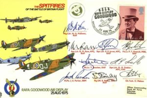 Spitfires of the Battle of Britain Flight Sgd team