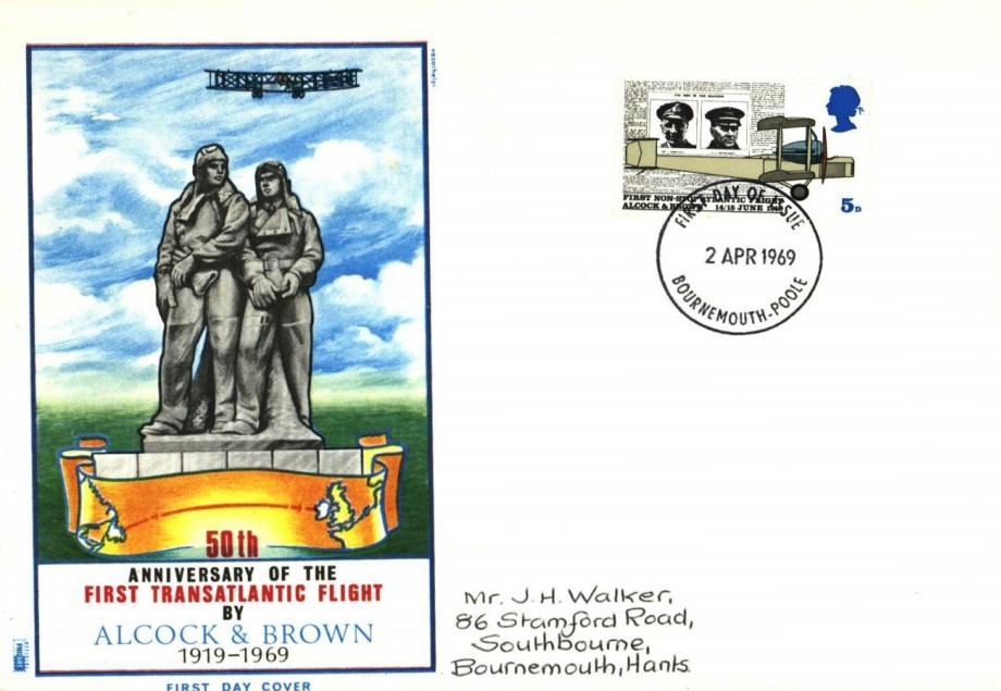 Alcock and Brown cover