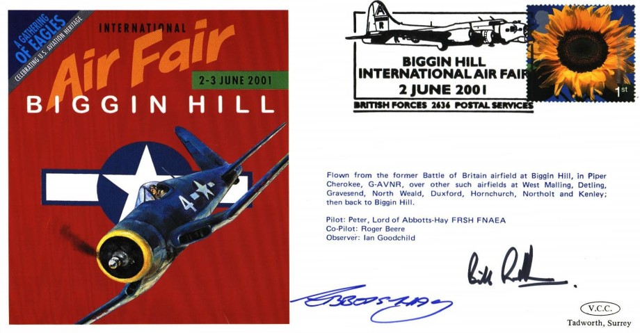 Battle of Britain cover Sgd Bill Randle