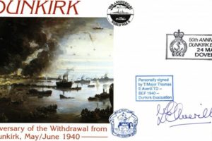 Dunkirk cover Sgd T E Averill