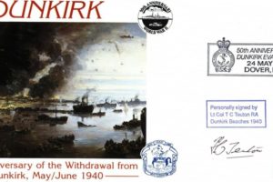 Dunkirk cover Sgd T C Teuton