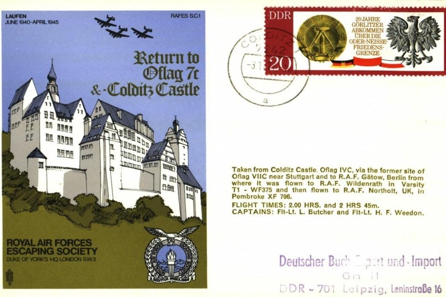 Oflag 7c And Colditz Castle Cover