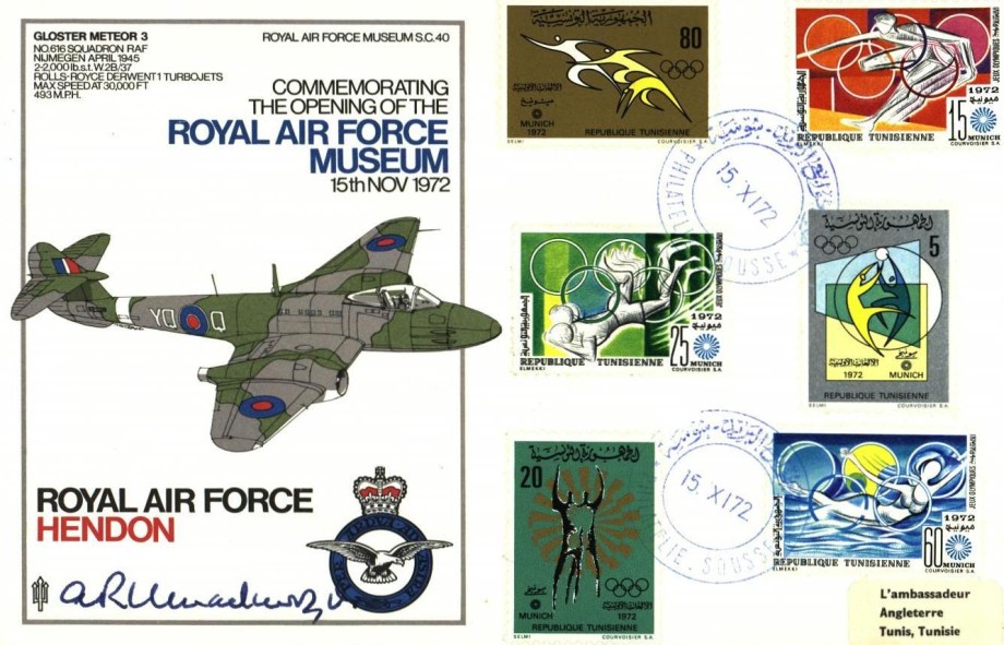 RAF Museum cover Sgd A R Mackenzie