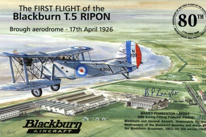 Blackburn T5 cover Sgd B P Laight