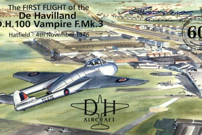 Vickers B9/32 Wellington cover Sgd Lord of Abbots-Hay