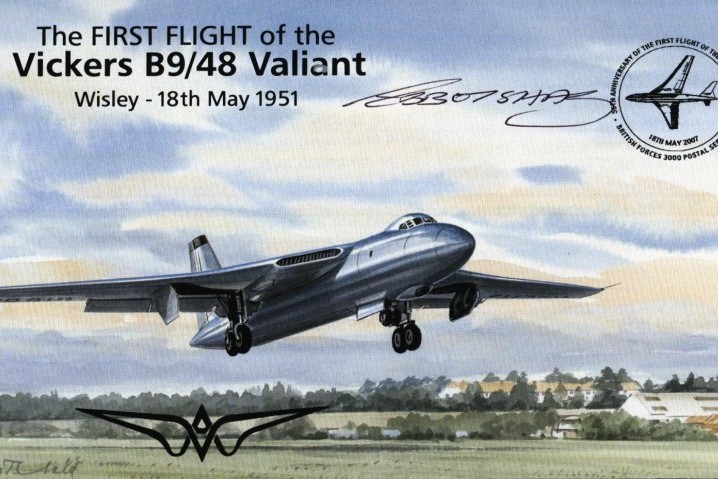 Vickers B9/48 Valiant Sgd Lord of Abbots-Hay