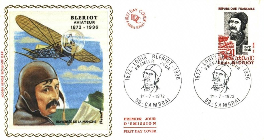 Louis Bleriot FDC