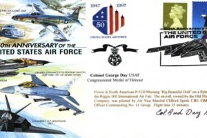50th Anniversary of the USAF cover Sgd 'Bud' Day