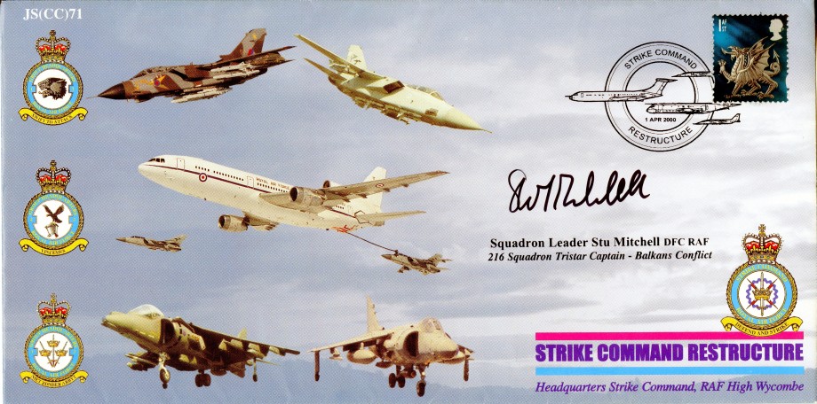 Strike Command Restructure cover Sgd Stu Mitchell