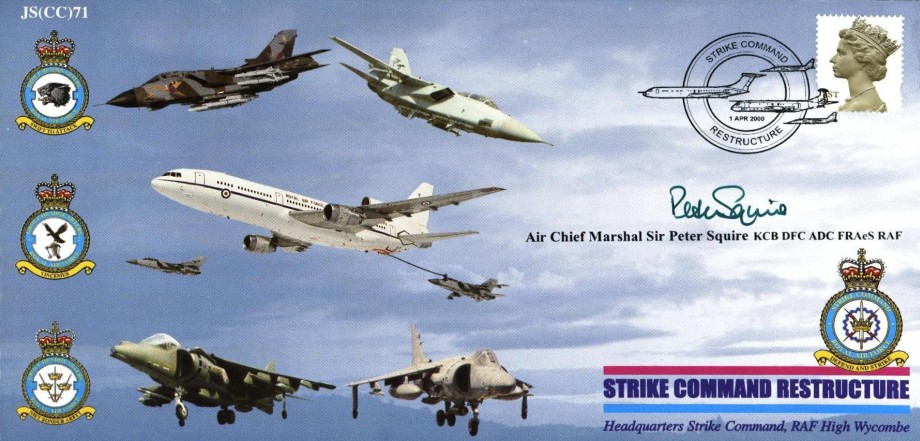 Strike Command Restructure cover Sgd Sir P Squire