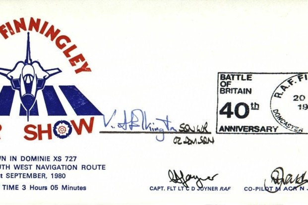 RAF Finningley cover Sgd C D Joyner N J Walsh and L V Elkington