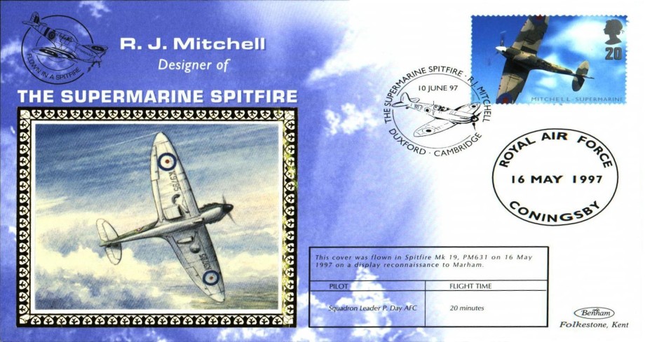 Spitfire Cover R J Mitchell