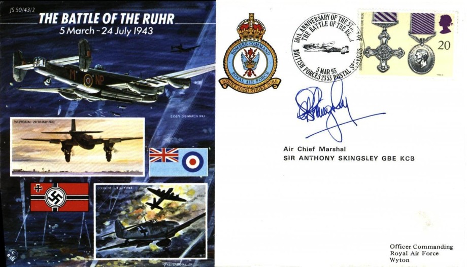 Battle of the Ruhr cover Sgd Sir A Skingsley