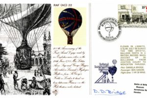 First aerial voyage by an Englishwoman cover