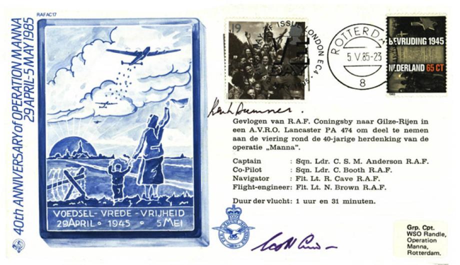 Dambusters 617 Squadron Cover Signed K L Sumner