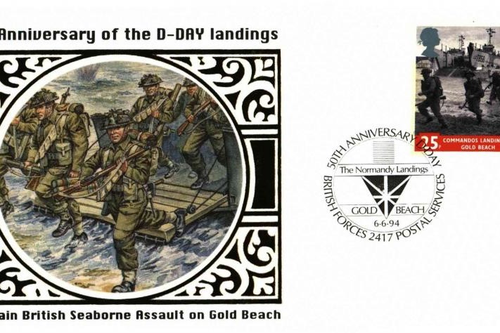 Benham Silks cover. D Day