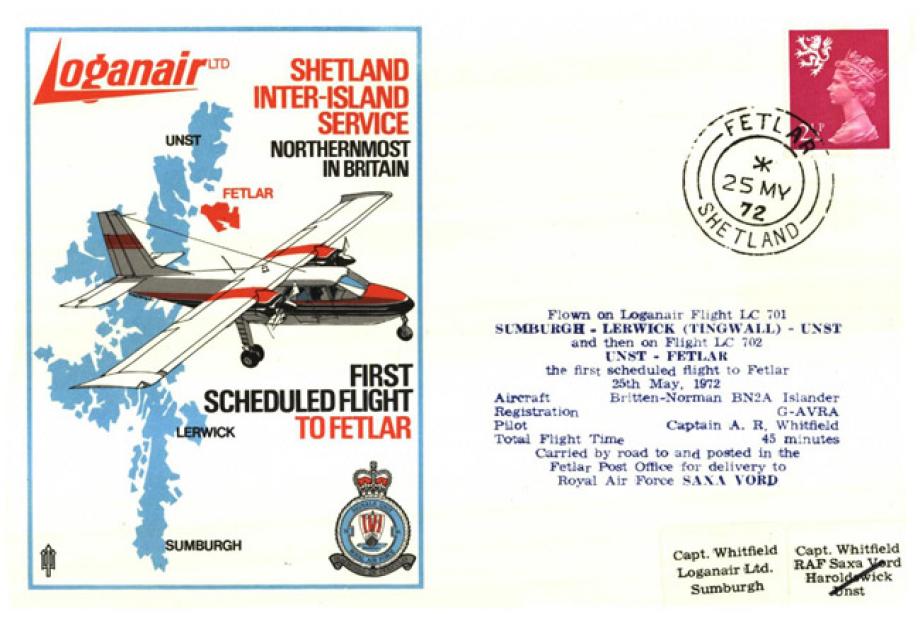 Shetland Inter-Island Service Cover