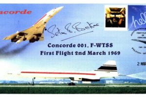 Concorde cover Sgd Peter Baker
