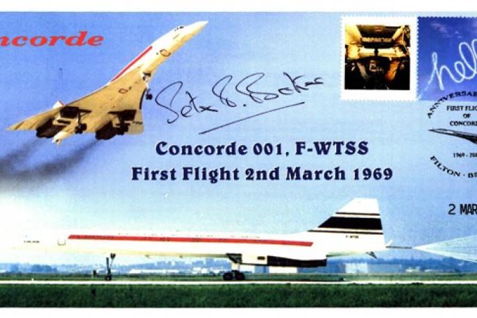 Concorde cover Sgd Peter Baker