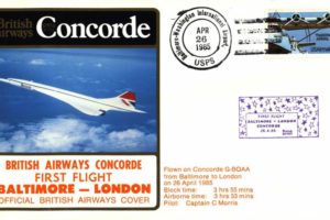 Concorde cover Baltimore-London