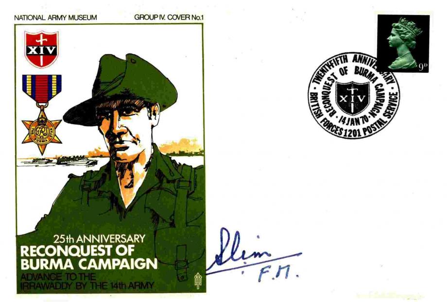 Reconquest of Burma cover Sgd FM Slim