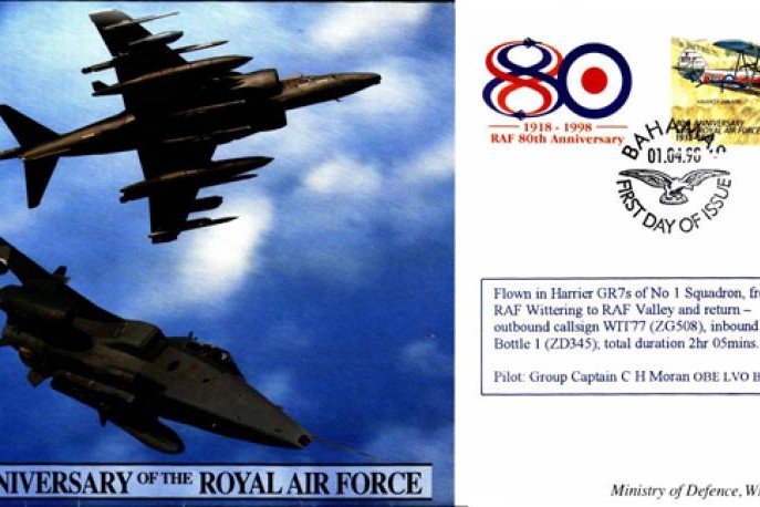 80th Anniversary of the RAF cover