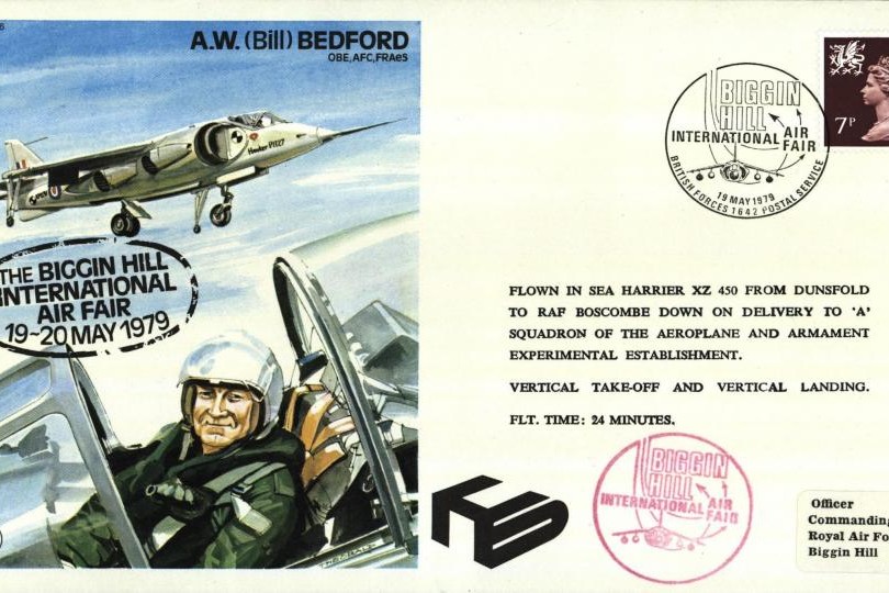 A W Bedford the Test Pilot cover