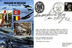 Invasion of Belgium cover Sgd Steinhiper Luftwaffe