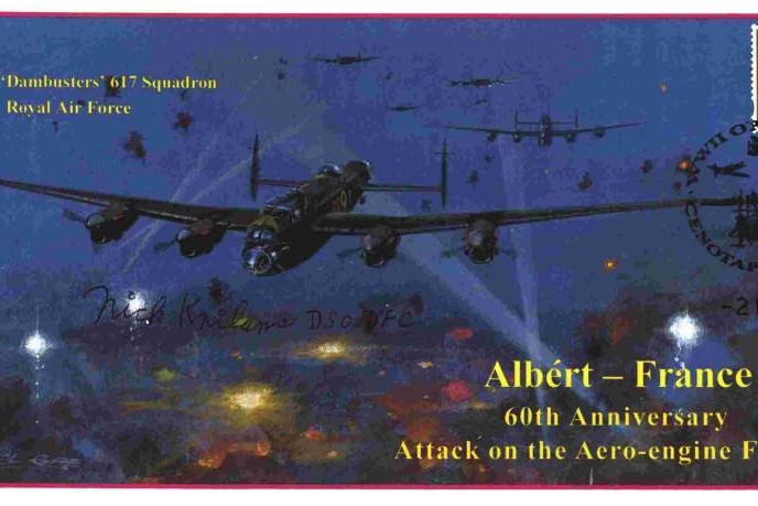 Dambusters 617 Squadron Cover Signed Nick Knilans Tirpitz