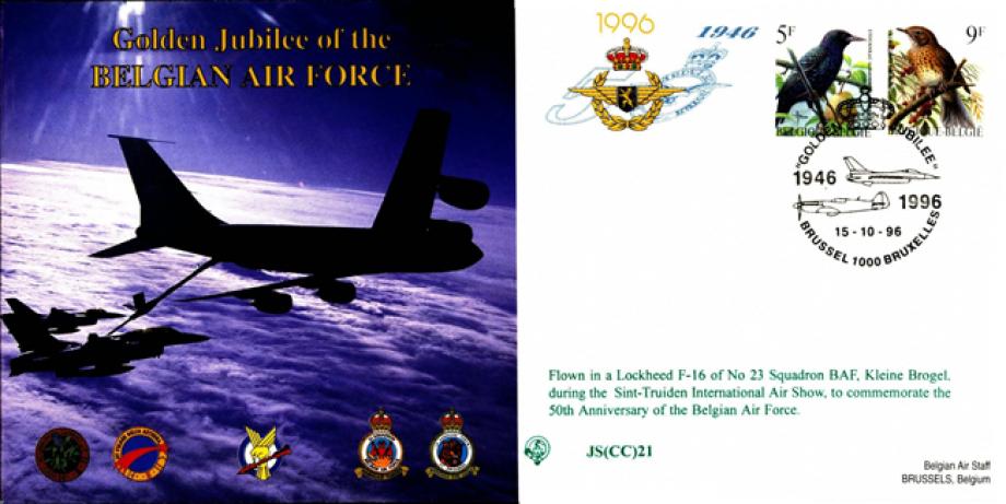 Belgian Air Force cover