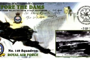 Dambusters 617 Squadron Cover Signed Larry Curtis