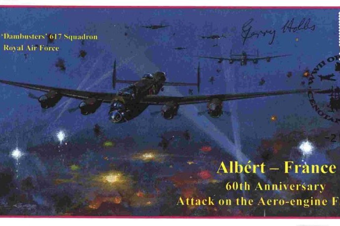 Dambusters 617 Squadron Cover Signed Gerry Hobbs