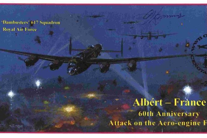 Dambusters 617 Squadron Cover Signed Arthur Lammas Tirpitz