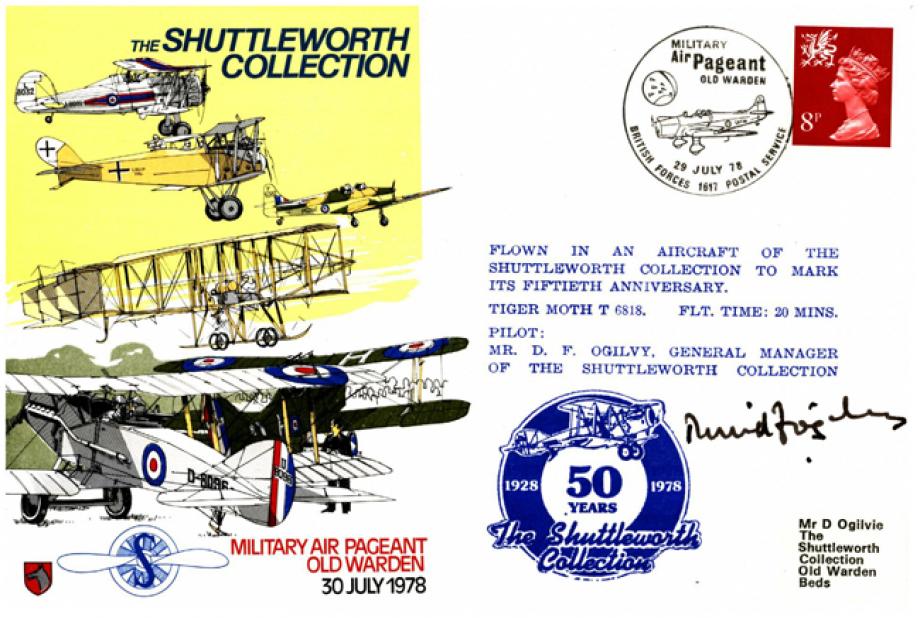 Shuttleworth Collection cover Sgd D F Ogilvye