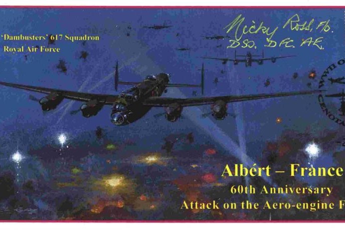 Dambusters 617 Squadron Cover Signed Nicky Ross