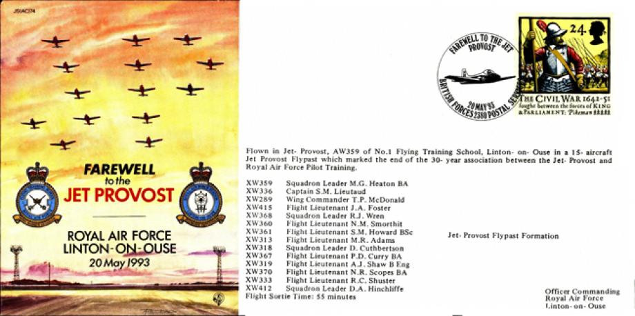 Farewell to The Jet Provost cover 