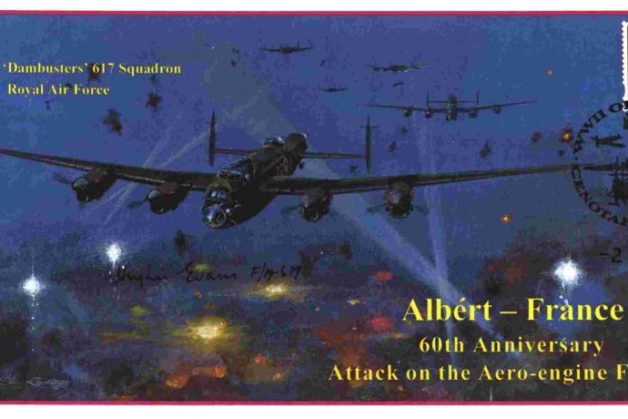 Dambusters 617 Squadron Cover Signed Hugh Evans