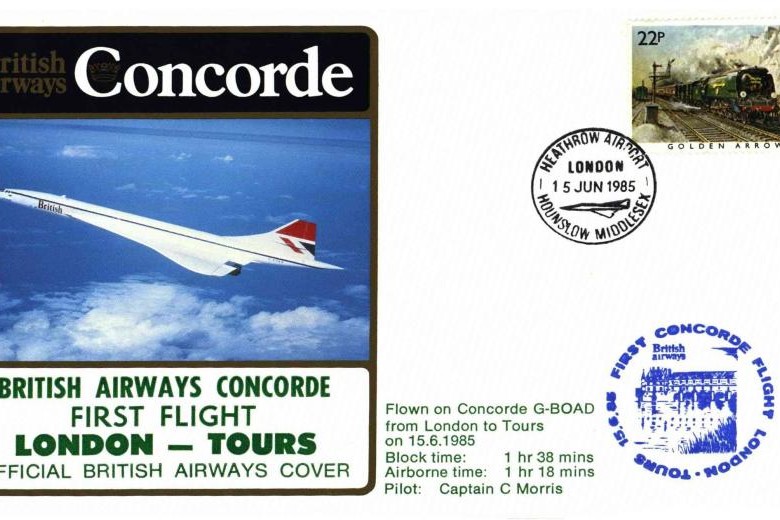 Concorde cover London-Tours