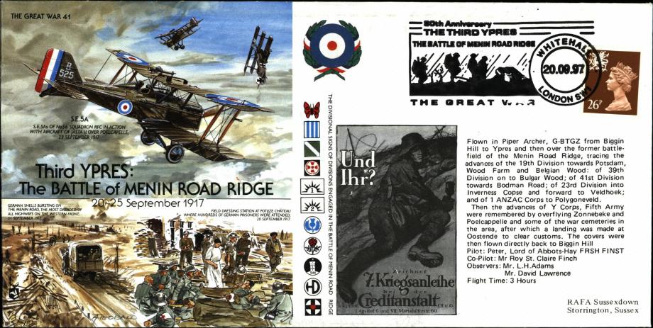 Ypres - Battle of Menin Road Bridge cover