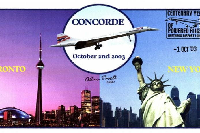 Concorde cover Sgd Alan Everett