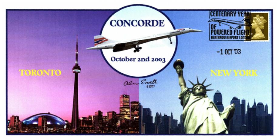 Concorde cover Sgd Alan Everett